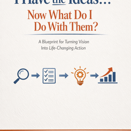 If your mind won’t stop building ideas but life feels heavy, start here.   A practical system for turning ideas into action, without burnout.